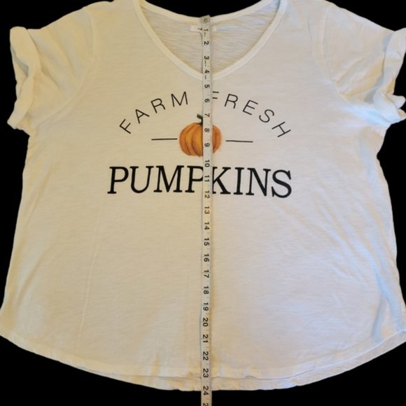 Pumpkin tee shirt - Picture 3 of 5